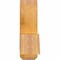 Ekena Millwork Eugene Rough Sawn Timber Gable Bracket, Western Red Cedar, 60"W x 17"H x 6"D x 6"F, 7/12 Pitch GBW060X17X0606EUG00RWR - alternate 3
